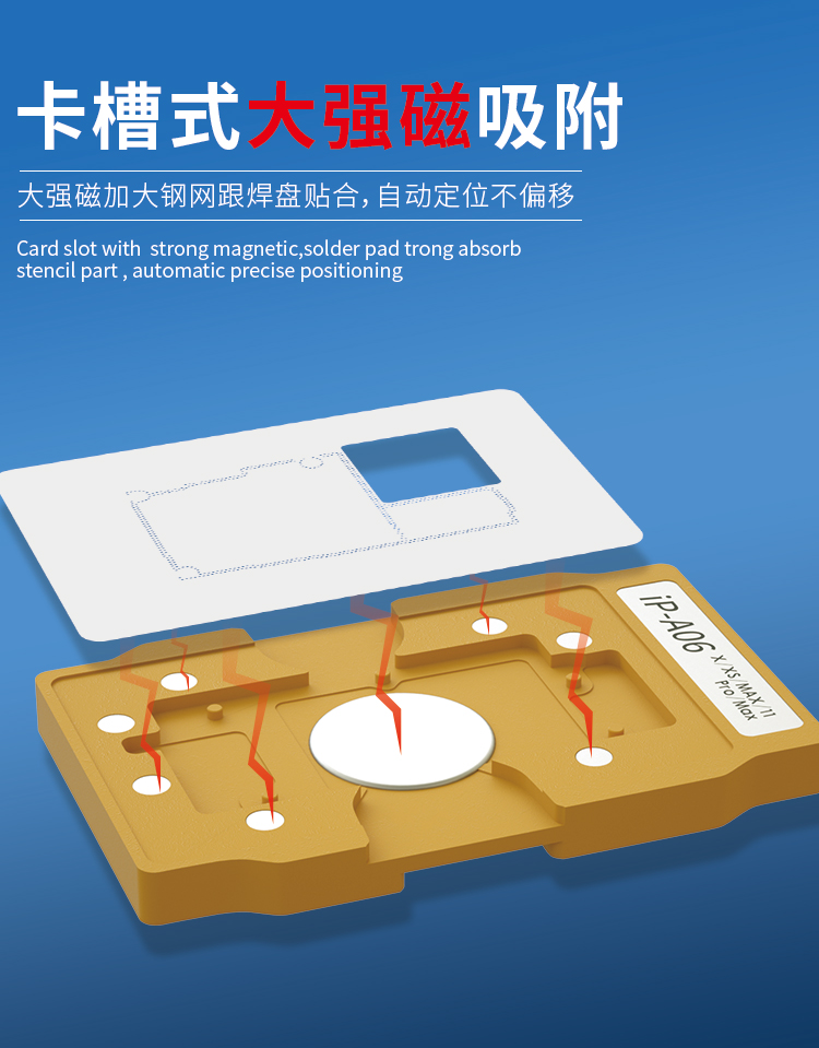 B&R Middle Frame iPhone reballing platform IP-A06